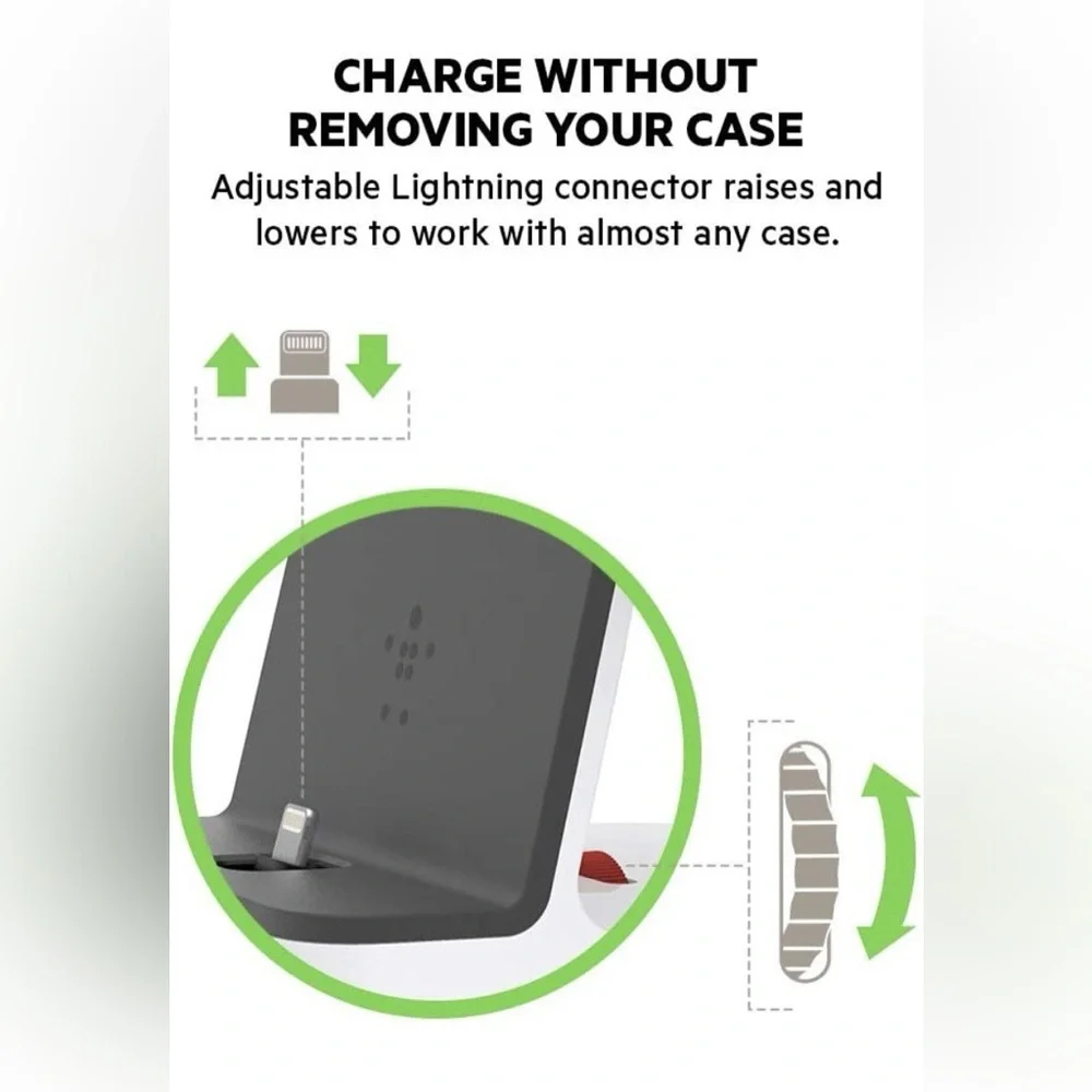 Belkin PowerHouse Charge Dock for Apple Watch + iPhone F8J237V2🔥🔥🔥